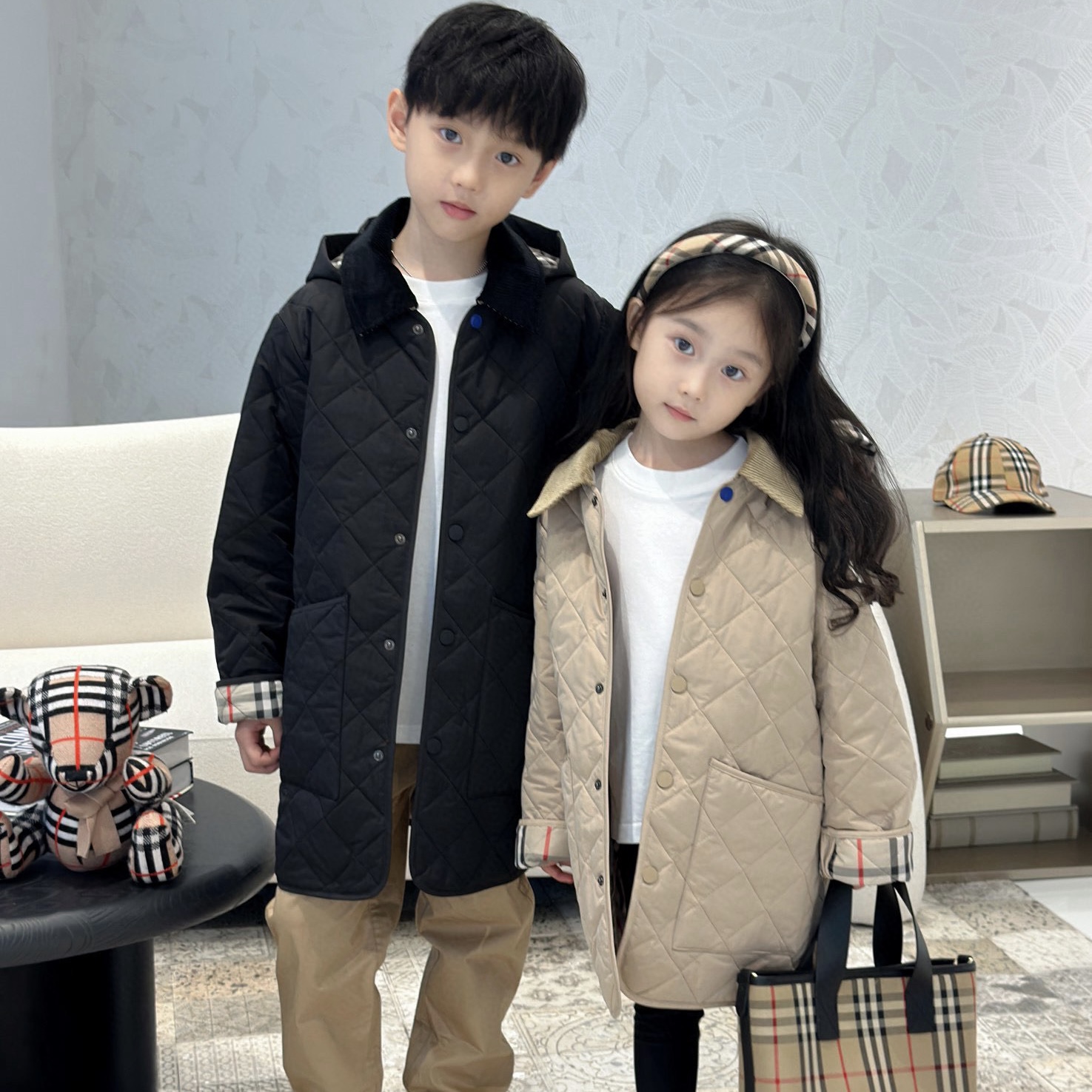 2024 New Autumn Luxury Kids Fashion Clothing