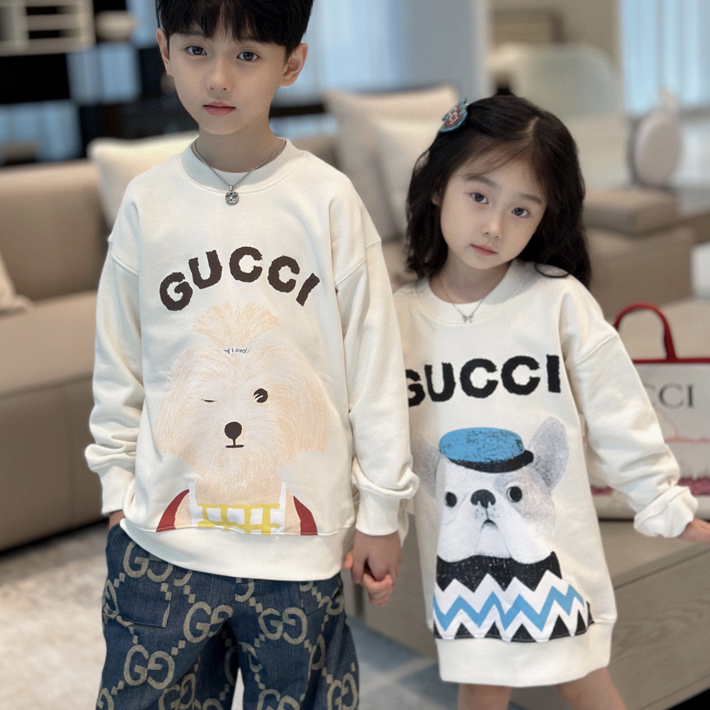 2024 New Autumn Luxury Kids Fashion Clothing