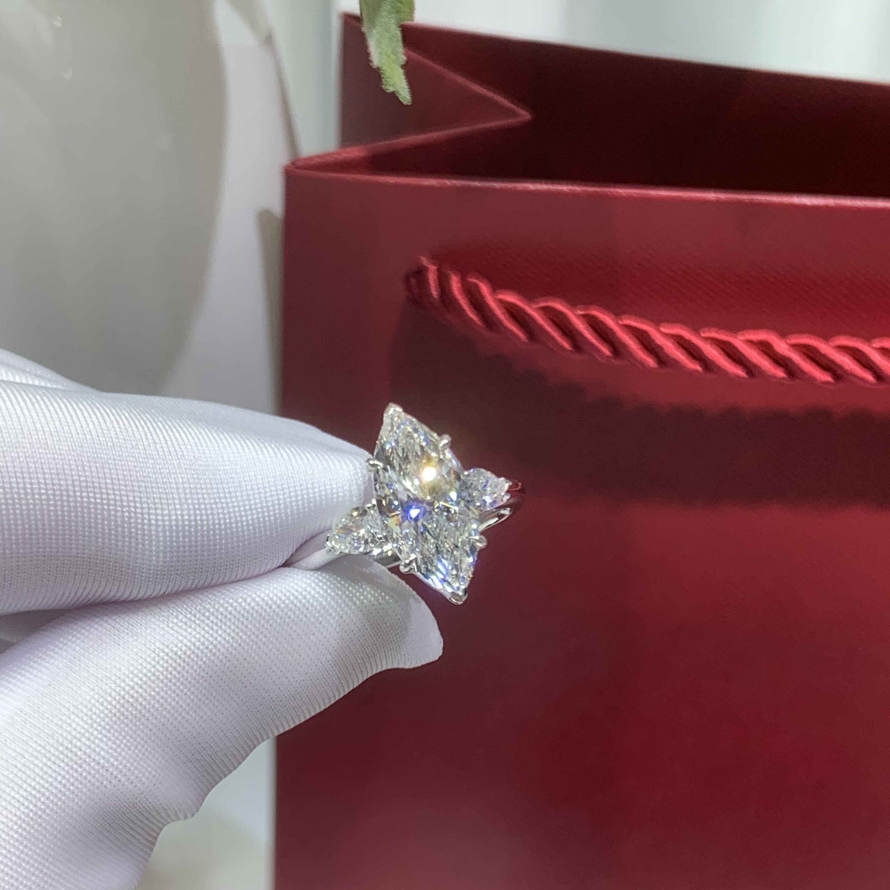 3 Carat Lab Diamond Ring